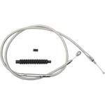 Stainless Steel Braided Clutch Cable For Stock Ape Hanger Handlebars LA-8100C00. Fixed Price $63.61.