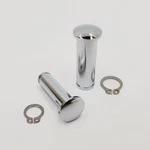 Drag Chrome Clutch & Brake Lever Pivot Pin Set 2008-25 Harley Flh Flt Bagger. Fixed Price $25.95.