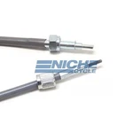 Honda CB450 K0 Silver Grey Gray 24" Case Length Tachometer Cable 37260-283-000. Fixed Price $15.75.