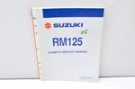 Oem Suzuki 99011-36F54-03A Owner's & Service Manual RM125K5 20. Fixed Price $31.55.