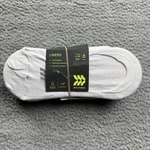 All Motion Liners Socks Womens 4-10 White No Show 6 Pack Arch Support Wicking. Fixed Price $10.49.