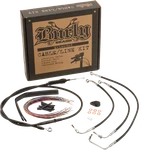 Burly Brand Cable/brake Line Kits Black For 16 Ape Hangers 00-06 Fxst/b/d. Fixed Price $231.96.