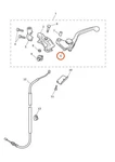 Triumph T2046042 - Genuine Oem Adjustable Clutch Lever Assembly. Fixed Price $74.01.