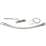 Fat Baggers Ez Install Handlebar Kit Black Braided Motorcycle Street 109712-B. Fixed Price $224.95.