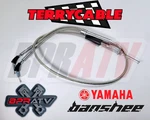 Yamaha Banshee Terry Steel Braided Dual Thumb Throttle Pwk 28-41MM. Fixed Price $99.88.
