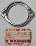 New Kawasaki H1 H2 KD175 KE175 KH500 Exhaust Holder Clamp Oem 18069-049. Fixed Price $41.89.