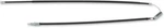 Parts Unlimited Black Vinyl Clutch Cable For Kawasaki KZ550A 80-82. Fixed Price $27.67.