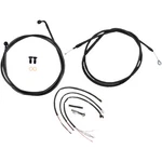 Choppers 0662-0548 LA-8153KT2-13M Complete Midnight Braided Handlebar. Fixed Price $306.95.