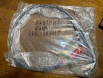 Nos Honda Oem 1987-90 CBR600 Hurricane Clutch Cable 22870-MR3-920. Fixed Price $29.00.