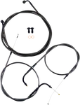 La Choppers Handlebar Cable/brake Line Kit - 12" 14" Ape Hanger Dyna Fat Bob. Fixed Price $158.99.