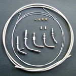 Braided Clutch And Throttle Cable Kit Bundle By Venhill. Fixed Price $184.99.