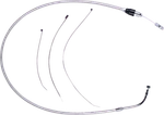Magnum Shielding Polished Stainless Quick Connect Upper Clutch Cable 47-1/4. Fixed Price $131.08.