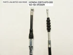 Parts Unlimited K28-5502E 22870-KFO-000 Clutch Cable XL350 XR350. Fixed Price $21.00.