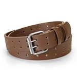 Xzqtive Men Dual Holes For Jean Pant Casual Leather Belts With Double Pr.... Fixed Price $18.97.