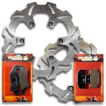 Front+rear High Performance Rotors+brake Pads Suzuki Dr 650 S/se 1996-2021. Fixed Price $71.08.
