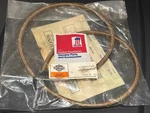 Harley Davidson Bronze Braided Clutch Cable Fl And Fx 52 1/8 Inches Long Oem Nos. Fixed Price $47.99.