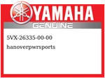 Yamaha Oem Part 5VX-26335-00-00 Cable, Clutch. Fixed Price $60.99.