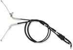 Parts Unlimited Black Vinyl Throttle Cable For Kawasaki Ninja ZX10R 06-07. Fixed Price $37.95.