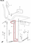 New Oem Suzuki Starter Cable. Fixed Price $54.95.