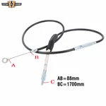 170CM Black Vinyl 67"CLUTCH Cable Fit For Harley Touring Road King 2009-2020. Fixed Price $27.99.
