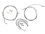 0662-0546 LA-8153KT2-13COMPLETE Stainless Braided Handlebar Cable/brake Line Kit. Fixed Price $239.99.