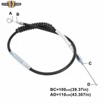 100CM Black Vinyl 39.3"CLUTCH Cable Fits For Harley Sportster Iron 2011-2015. Fixed Price $24.99.