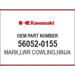 Kawasaki Mark,lwr Cowling,ninj 56052-0155 Oem New. Fixed Price $39.62.