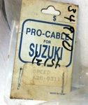 Pro Cable Suzuki Speedometer K28-0311. Fixed Price $14.99.