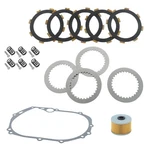 Clutch Friction Steel Plates Kit W/gasket For Suzuki 2003-2005 DRZ110. Fixed Price $22.92.