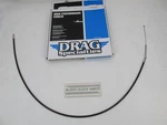 Drag Specialties Nos Harley He Clutch Cable 55" Black Vinyl 0652-1543. Fixed Price $68.99.