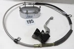 Harley-davidson Chrome Trans Side Cover, Lever Assy & Stainleclutch Cable. Fixed Price $99.00.