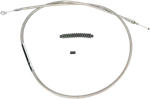 Barnett Stainless High Efficiency Clutch Cable +8IN Harley Flhx 102-30-10005-8. Fixed Price $117.20.