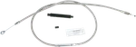 Barnett Stainless High Efficiency Clutch Cable +6IN Harley Fxdl 102-30-10032-06. Fixed Price $113.38.