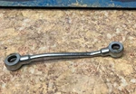 2001 Kawasaki Voyager ZG1200 Engine Oil Hose Hardline Metal Chrome Xii. Fixed Price $19.95.