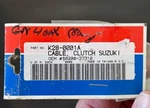 Lemans Pro Series Suzuki Clutch Cable K28-0001A See Oem # 58200-37310. Fixed Price $17.99.