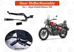 Black Gear Shifter Assembly "with Rubber Fit For Royal Enfield Meteor 350". Fixed Price $48.28.