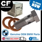 Bmw New Genuine 17MM Hydraulic Turbo Banjo Bolt/screw M12X1.5X28MM 07119905176. Fixed Price $17.47.