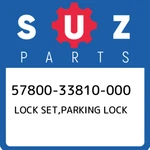 57800-33810-000 Suzuki Lock Set,parking 5780033810000, New Genuine Oem Part. Fixed Price $89.21.