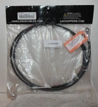 Choppers Hydraulic Clutch Line Mini Apes Black Vinyl LA-8049C08B H1. Fixed Price $72.00.