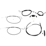 Choppers Black Vinyl Standard Cable Kit For 15"-17" Bars (LA-8321KT-16B). Fixed Price $293.43.