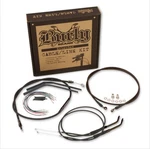 Burly Extended Cable/brake Line Kit For Ape Handlebars 16IN Flst 00-06 B30-1013. Fixed Price $183.94.