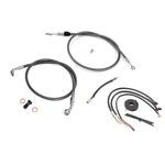 12"-14" Handlebar Brake Clutch Cable Tbw Kit For Harley Low Rider Fat Bob Abs. Fixed Price $103.19.