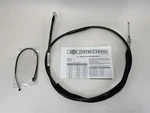 Harley-davidson 2005+ Dyna Softail Touring Diamond Black Clutch Cable 38975-10A. Fixed Price $113.05.
