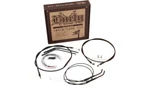 Burly Brand Black Vinyl Cable Kit For 14" Ape Hanger Bar 96-05 Harley Dyna. Fixed Price $243.99.