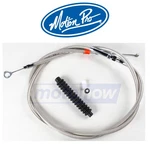 Motion Pro Blackout Longitudinally Wound Clutch Cable For 2007-2009 Harley Fl. Fixed Price $43.28.