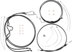 Magnum Shielding Black Pearl Designer Handlebar Installation Kit 6" '21-'23. Fixed Price $554.25.