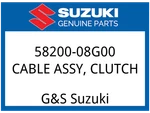 Suzuki Oem Part 58200-08G00 Cable Assy, Clutch. Fixed Price $27.33.