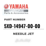 Yamaha Genuine Oem Parts Needle Jet 5XD-14947-00-00 For YZ450F. Fixed Price $54.76.