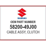 Suzuki Cable Assy,clut 58200-49J00 Oem New. Fixed Price $36.69.