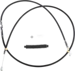 Drag Specialties High-efficiency Black Vinyl Clutch Cable 78" Harley 0652-2372. Fixed Price $82.99.
